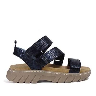 Feet 3502 Dark Blue Lizard